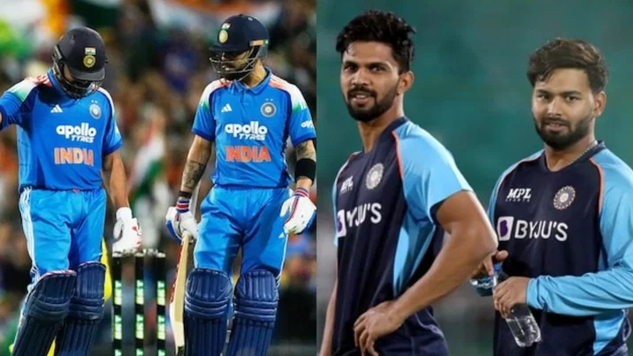 Virat Kohli-Rohit Sharma, Rishabh Pant and Ruturaj Gaikwad