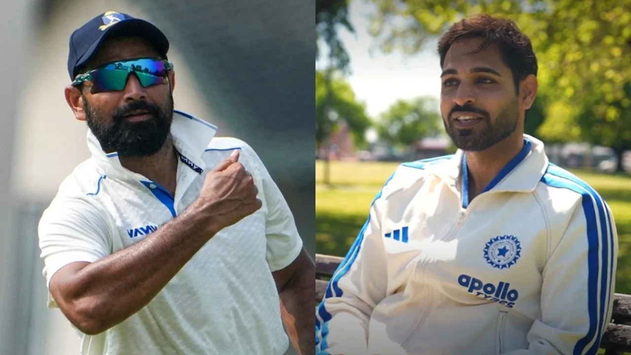 Bhuvneshwar Kumar shares advice with Mohammed Shami on India comeback