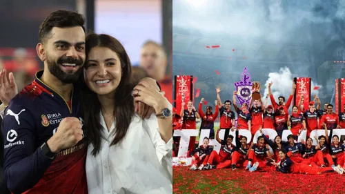 Virat Kohli and Anushka Sharma laud RCB
