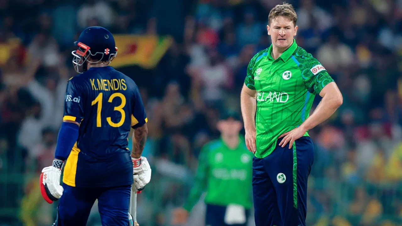 Stunned Ireland bowler Barry McCarthy