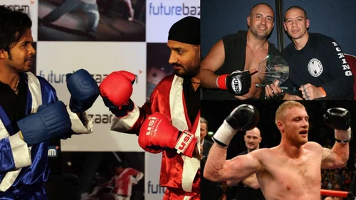 Harbhajan-Sreesanth boxing match: Meet 5 cricketers who stepped into combat sports