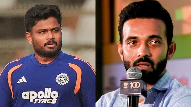 Sanju Samson and Ajinkya Rahane