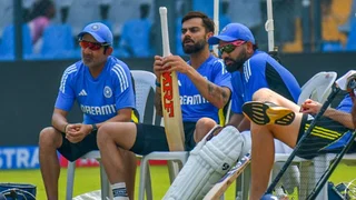 Gautam Gambhir, Rohit Sharma and Virat Kohli