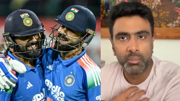 Rohit Sharma, Virat Kohli and Ravichandran Ashwin
