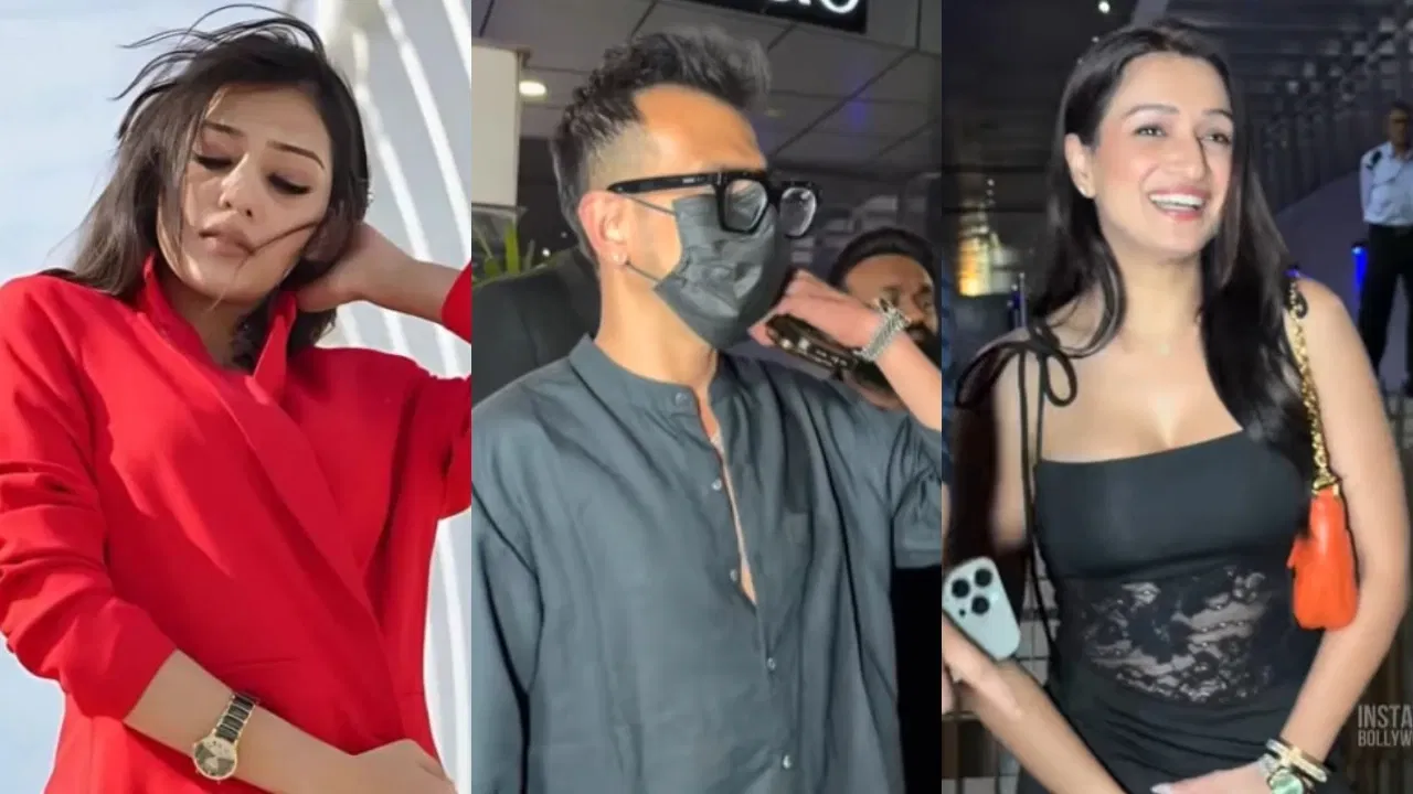 RJ Mahvash, Yuzvendra Chahal and Shefali Bagga.