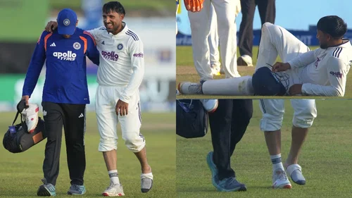Dhruv Jurel injured in Galle