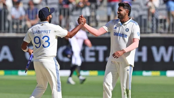 Jasprit Bumrah and Harshit Rana
