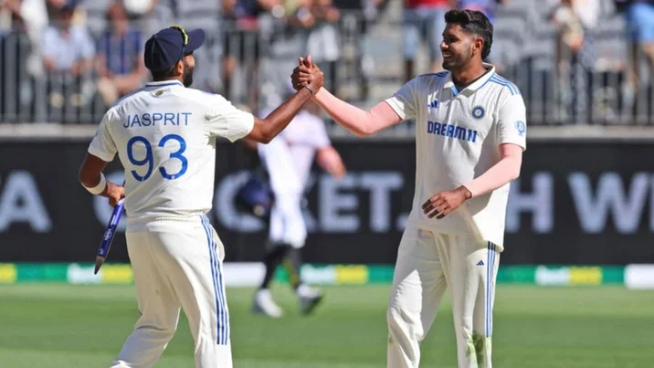 Jasprit Bumrah and Harshit Rana
