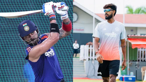 Virat Kohli and Praful Hinge