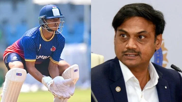Yashasvi Jaiswal and MSK Prasad