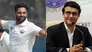 Auqib Nabi and Sourav Ganguly