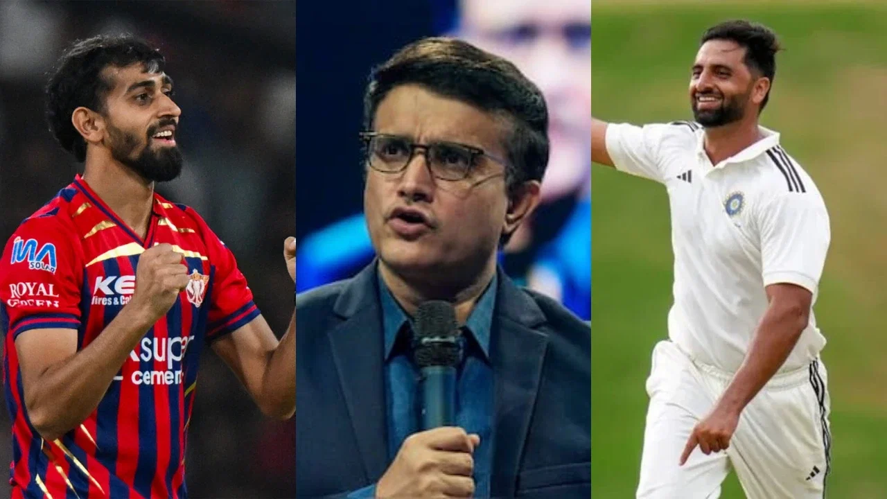 Sourav Ganguly approves Ajit Agarkar&rsquo;s bold Prince Yadav selection over Auqib Nabi