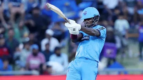 Sherfane Rutherford in SA20 action