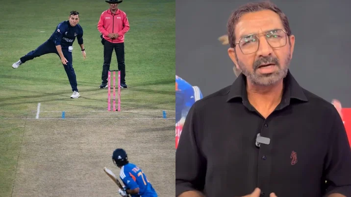 Gerhard Erasmus and Tilak Varma wicket drama