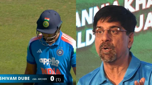 Shivam Dube and Kris Srikkanth