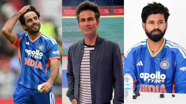 Ravi Bhishnoi, Mohammad Kaif and Shreyas Iyer