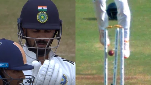 Ruturaj Gaikwad Suffers First-Ever First-Class Run-Out