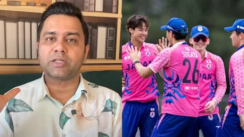 Aakash Chopra and Japan players