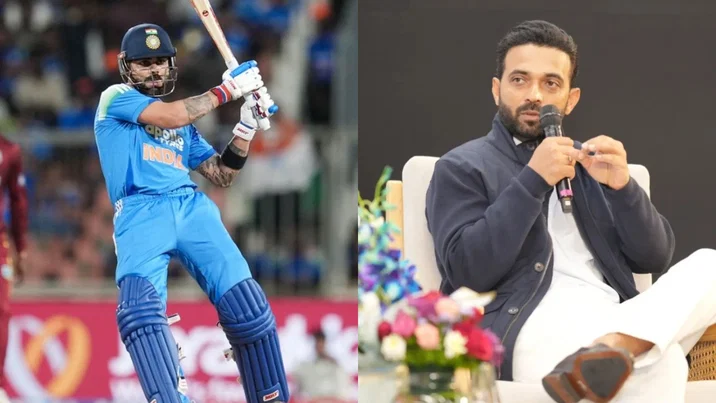 Virat Kohli and Ajinkya Rahane