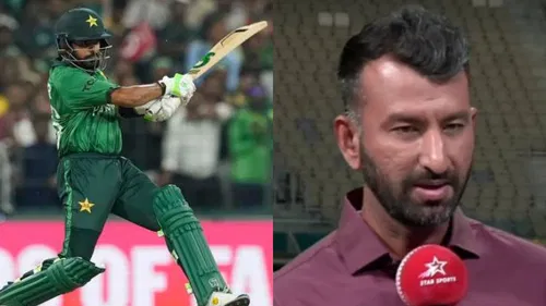 Pujara trolled Babar Azam