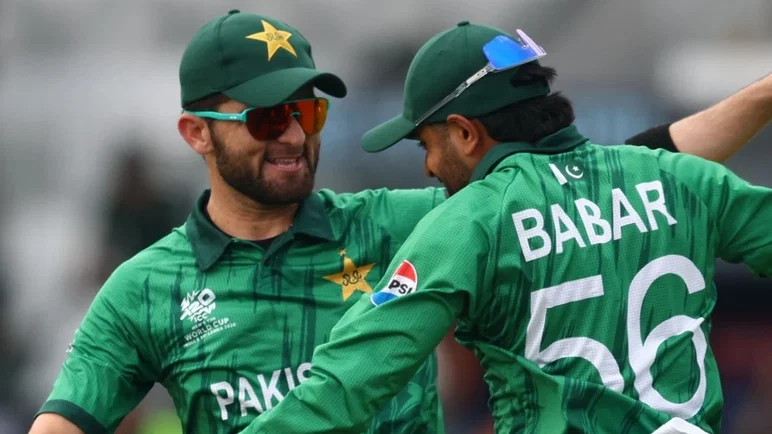 Pakistan Shaheen Afridi and Babar Azam