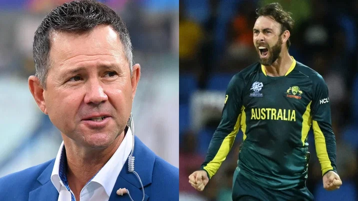Ricky Ponting and Glenn Maxwell