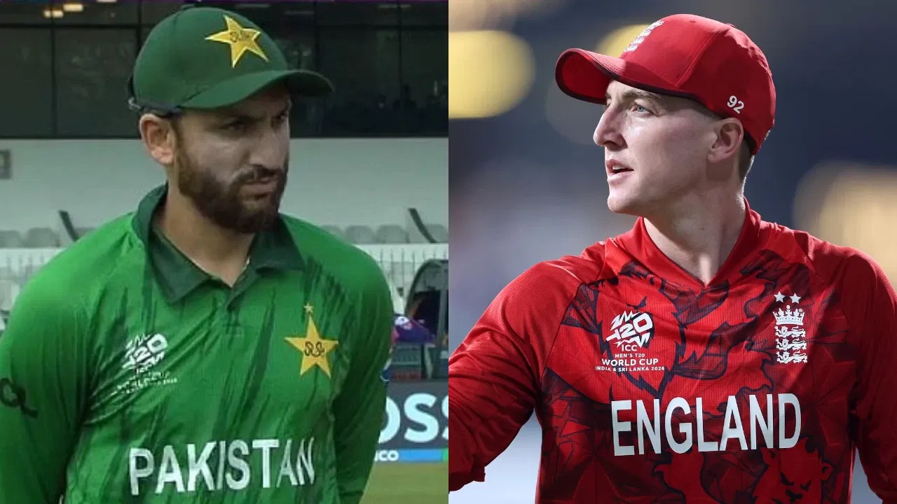 England Playing XI vs Pakistan Playing XI - Match 45, Super 8 Group 2 | ICC T20 World Cup 2026