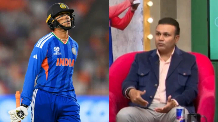 Abhishek Sharma and Virender Sehwag