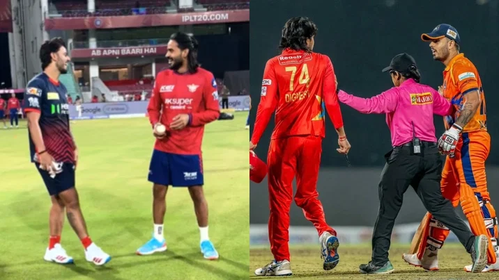 Rishabh Pant ends rivalry between Digvesh Rathi and Nitish Rana