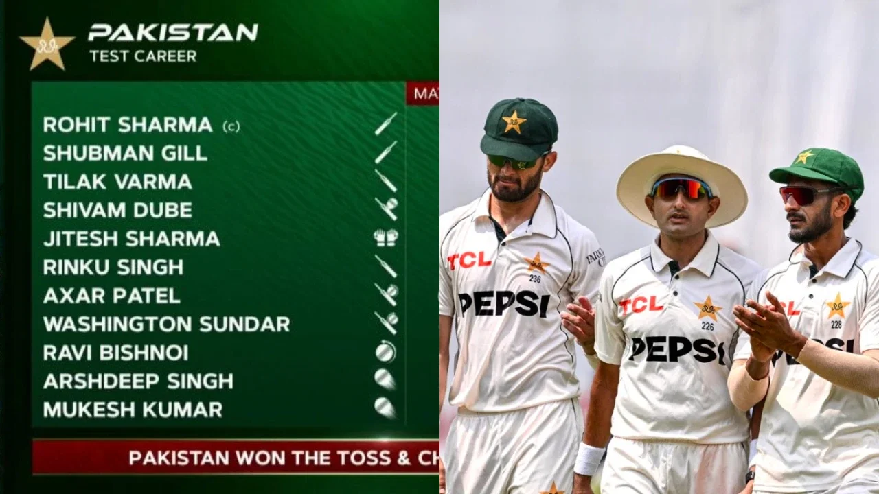Bangladesh vs Pakistan 1st Test sees Rohit Sharma, Shubman Gill join Pakistan in massive broadcast blunder