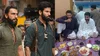 Shahid Afridi with Uzair Baloch