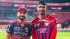 Mukul Choudhary with Virat Kohli