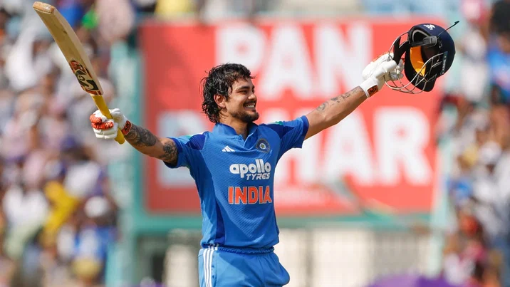 Ishan Kishan hits ODI ton