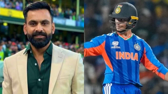 Mohammad Hafeez and Abhishek Sharma