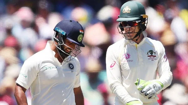 Rishabh Pant and Tim Paine