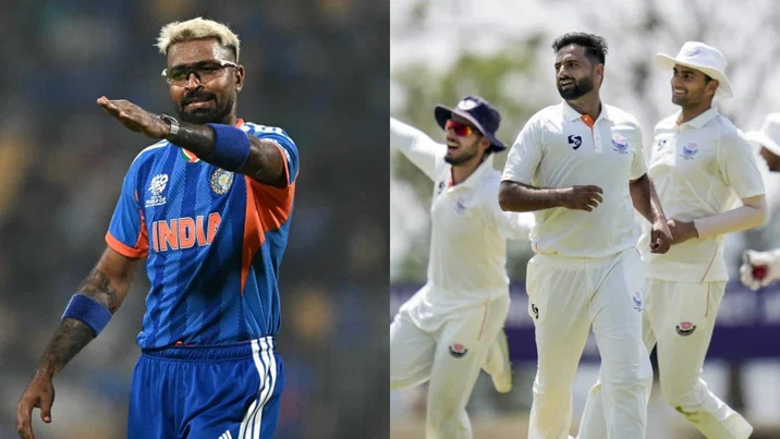 Hardik Pandya and Auqib Nabi