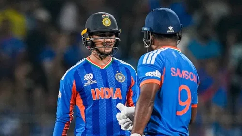Abhishek Sharma and Sanju Samson