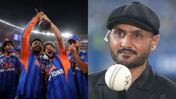 Team India and Harbhajan Singh