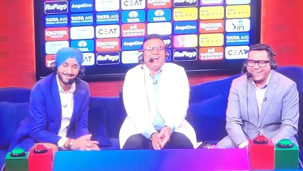 Harbhajan Singh loses cool