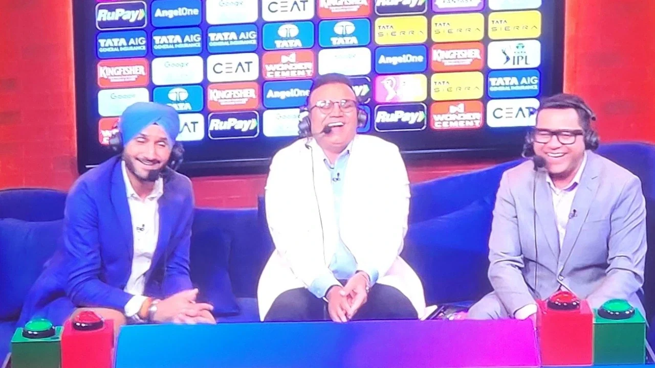 Harbhajan Singh loses cool