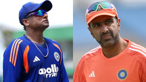 Sarfaraz Khan and Ravichandran Ashwin