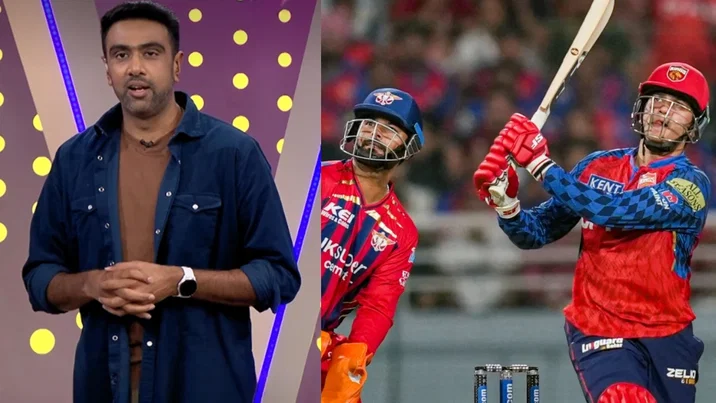 Ravichandran Ashwin and Priyansh Arya