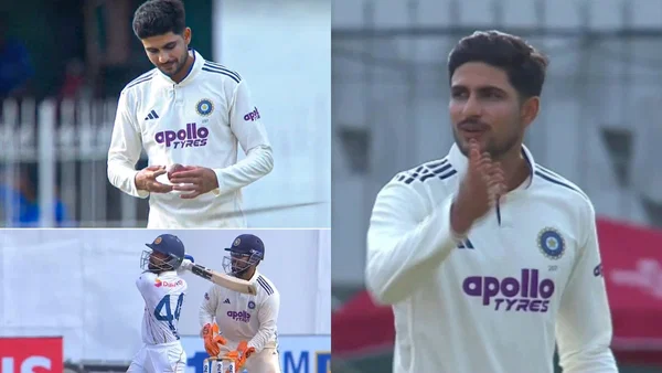 Shubman Gill bowled at Colombo