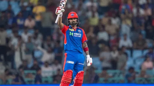 KL Rahul of DC