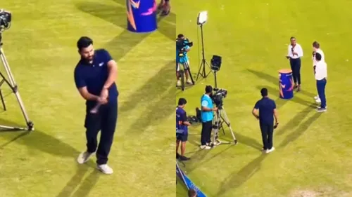 Rohit Sharma at Wankhede Stadium