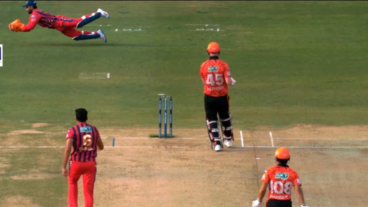 Avesh Khan gives send-off to Heinrich Klaasen as Rishabh Pant takes a brilliant catch in IPL 2026 Avesh Khan gives send-off to Heinrich Klaasen as Rishabh Pant takes a brilliant catch in IPL 2026