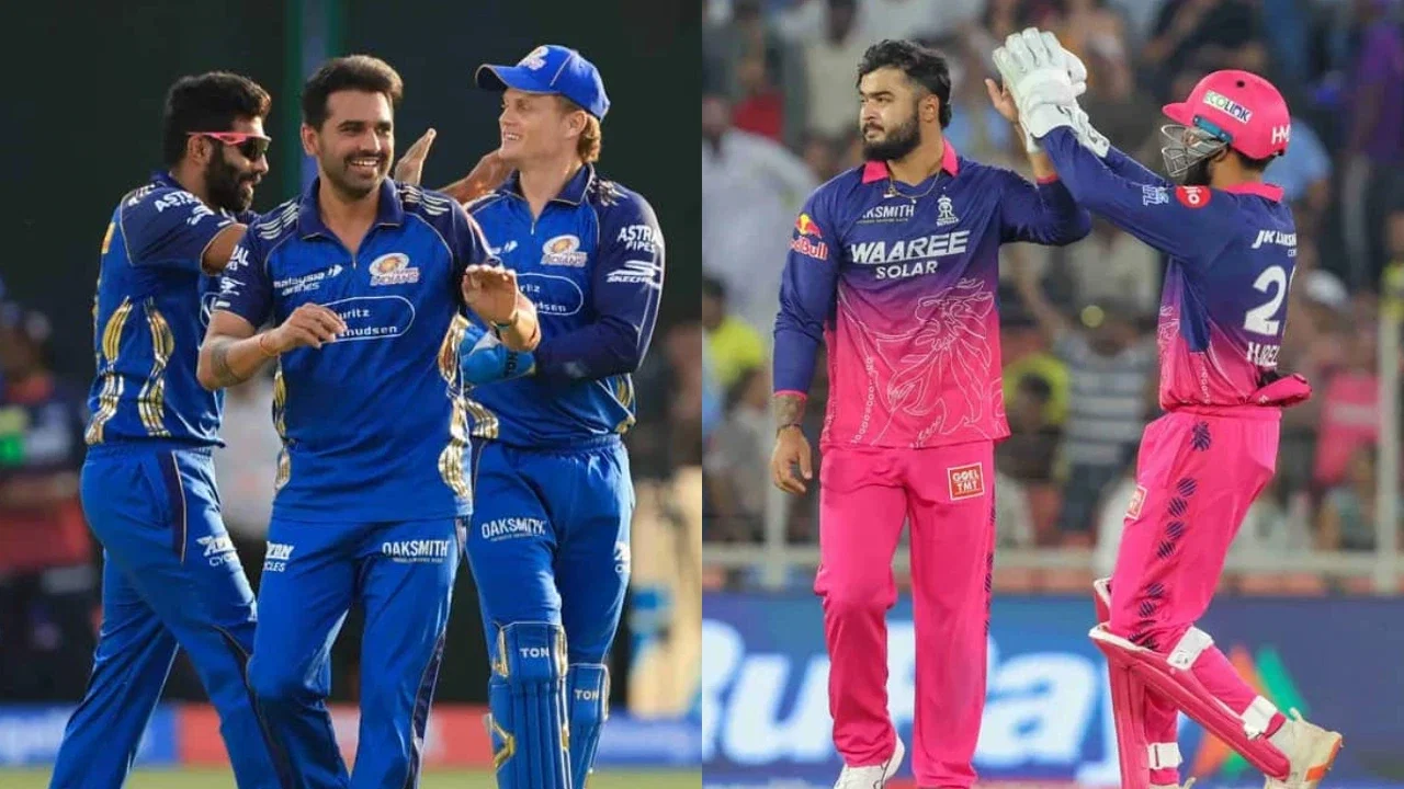 Rajasthan Royals vs Mumbai Indians
