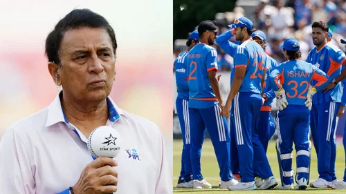 Sunil Gavaskar and Team India