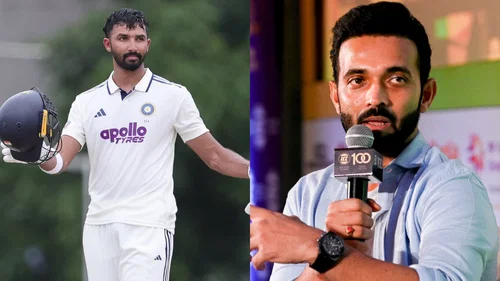 Devdutt Padikkal and Ajinkya Rahane