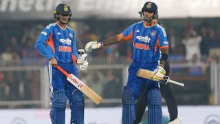 Abhishek Sharma and Suryakumar Yadav
